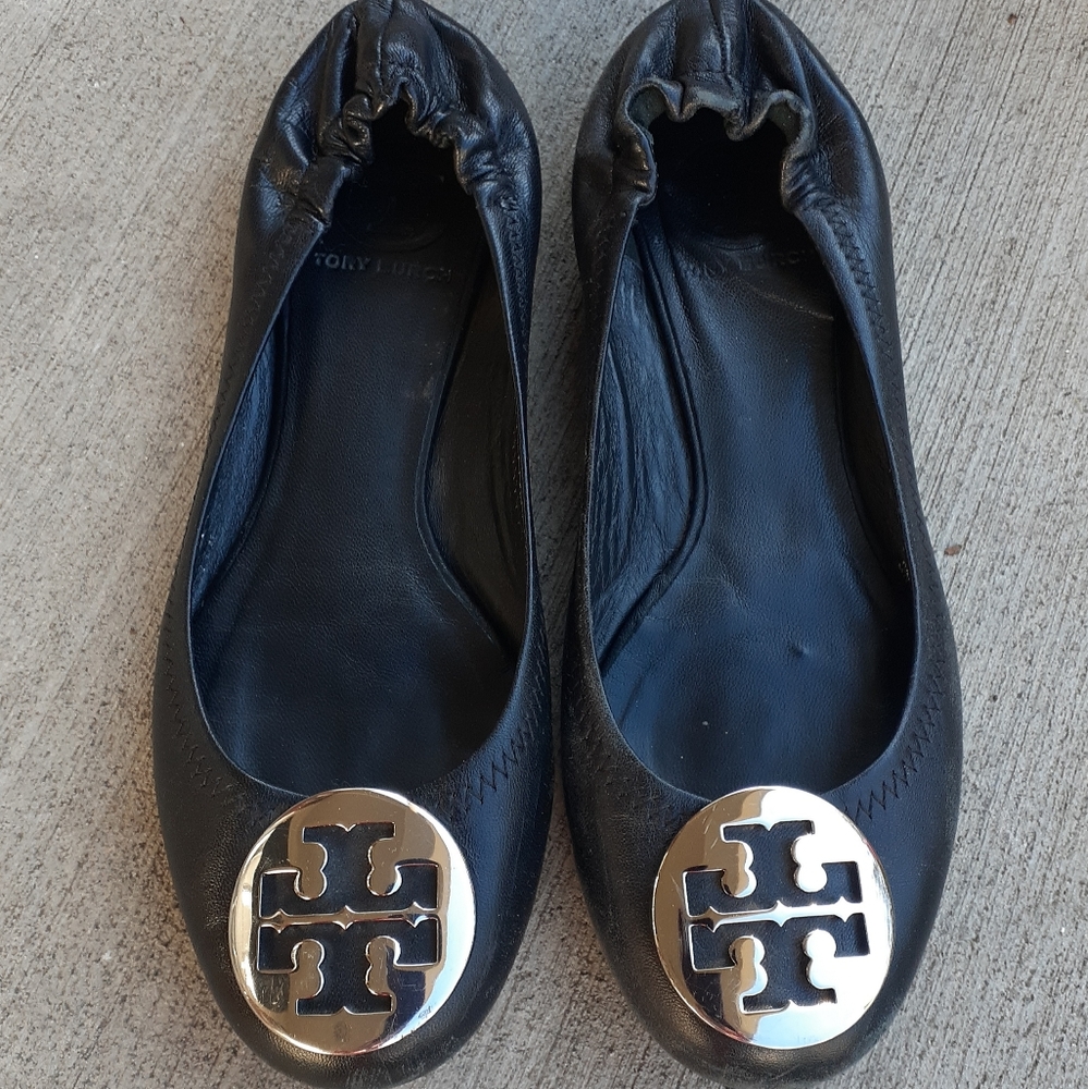Tory Burch ballerina flats size 6.5 good condition